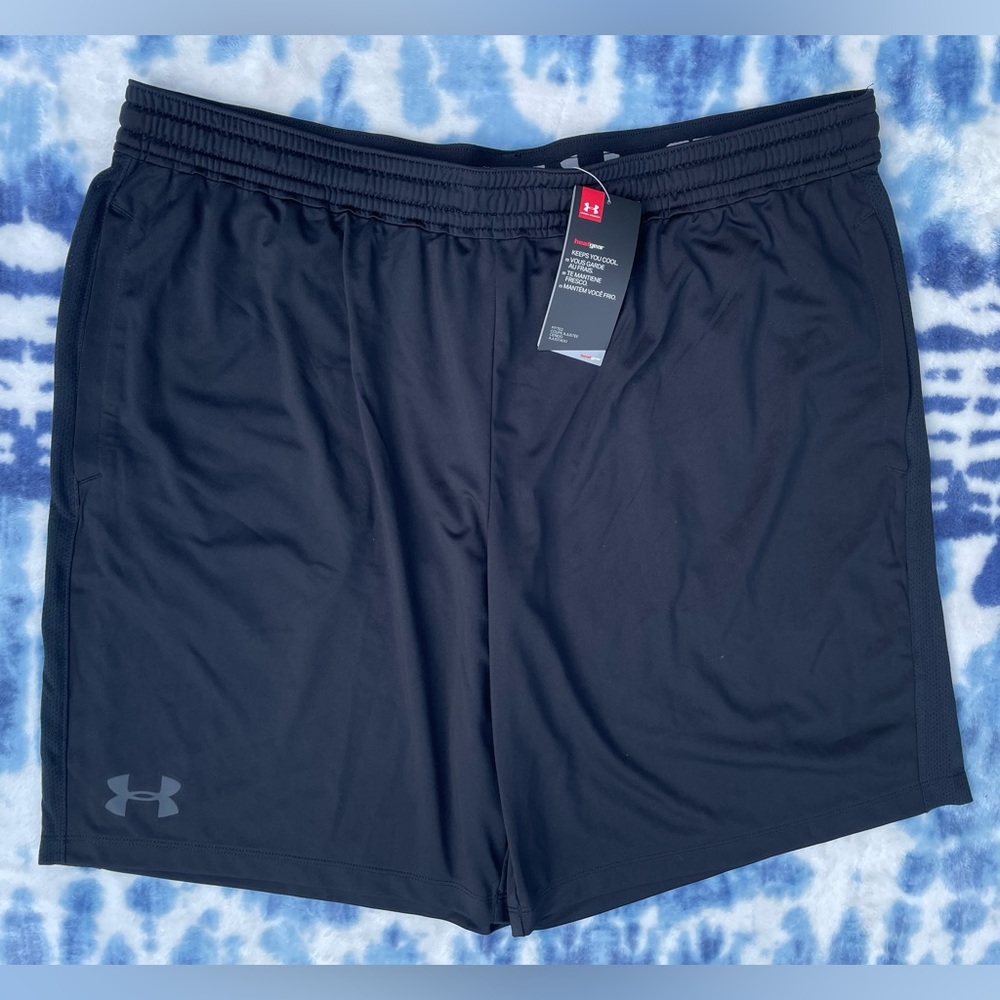 NWT Under Armour Mens HeatWear Basketball Gym Active Shorts size XXL